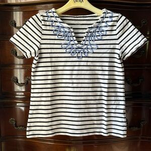 100% cotton tee shirt Land’s End Size XS
